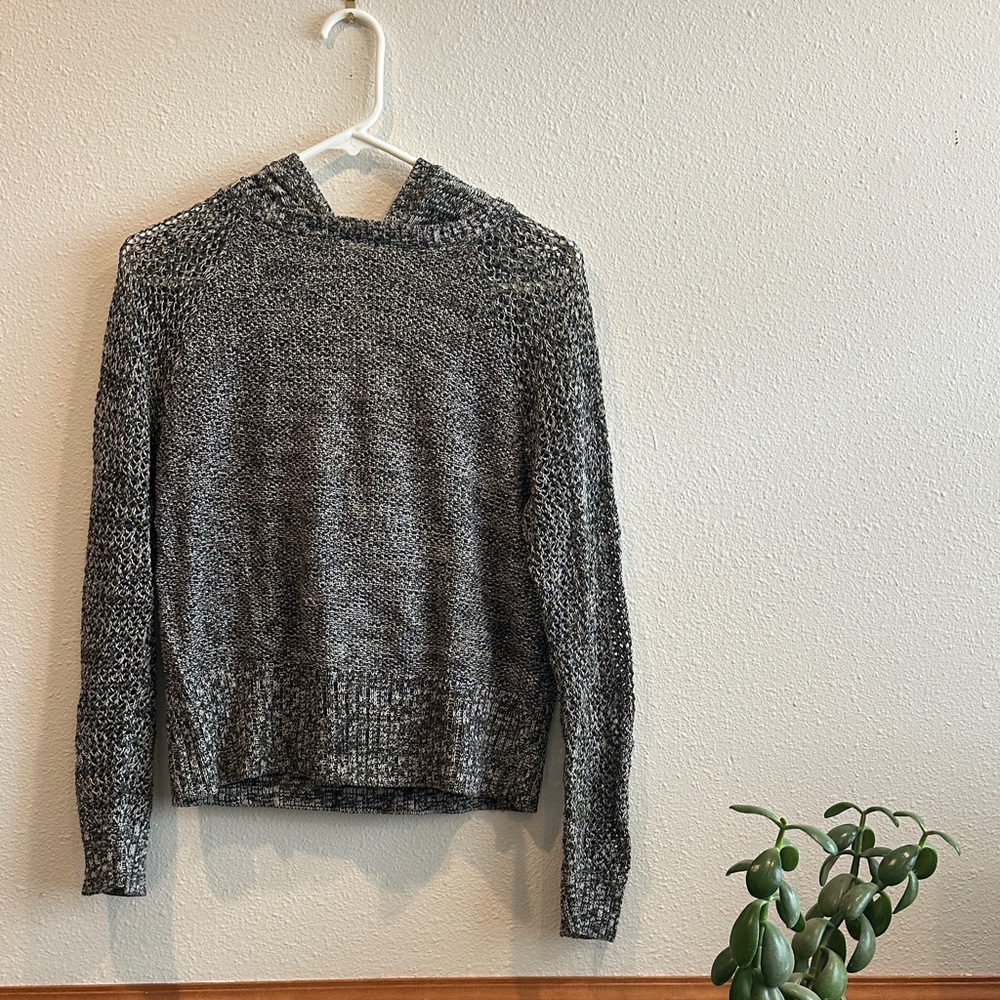Gray Hooded Sweater